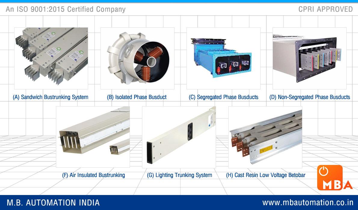 power busbars busducts Sandwich bustrunking manufacturers exporters in india